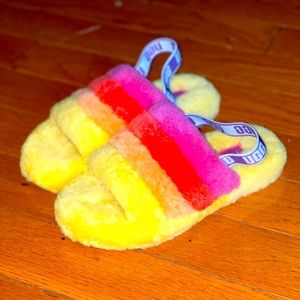 Lightly worn ugg sandals no box